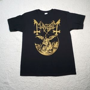MAYHEM DAEMON SHIRT SIZE M          Print location: Back and Front.